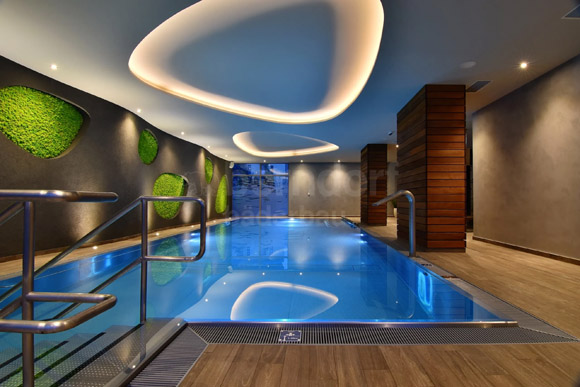 Stainless stainless steel swimming pool